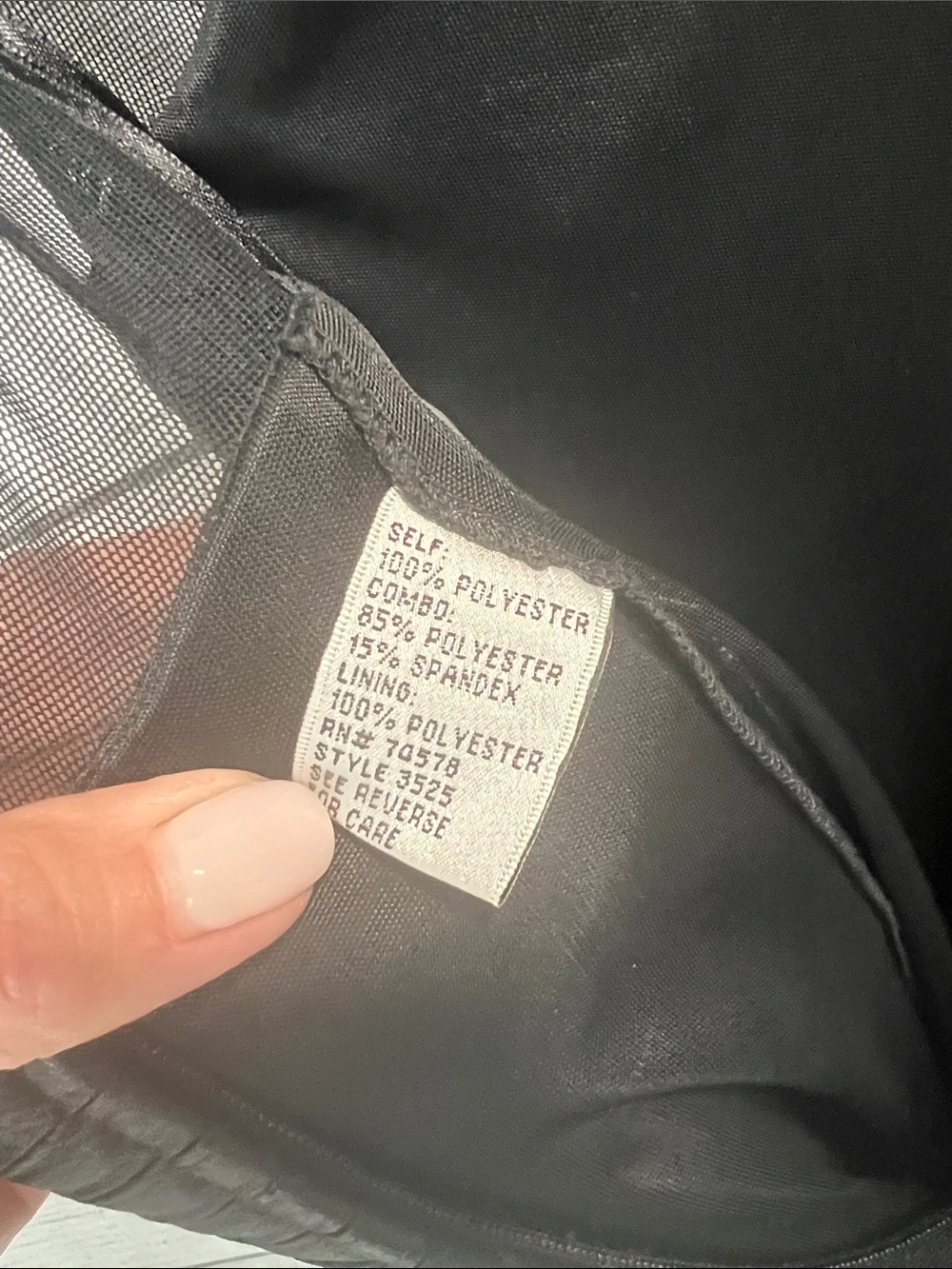 Cache Black Mesh Godet Midi Dress 8 Satin Y2K Evening Cocktail Vintage Feminine - Picture 8 of 10